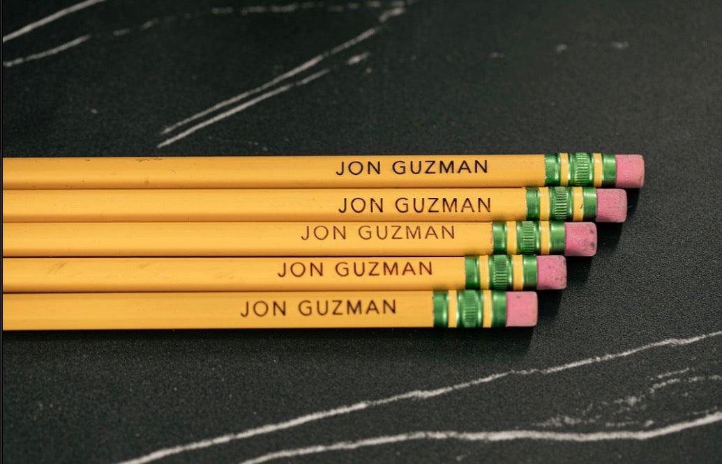 12 pack Personalized Ticonderoga Pencils
