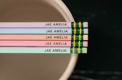 12 pack Personalized Ticonderoga Pencils