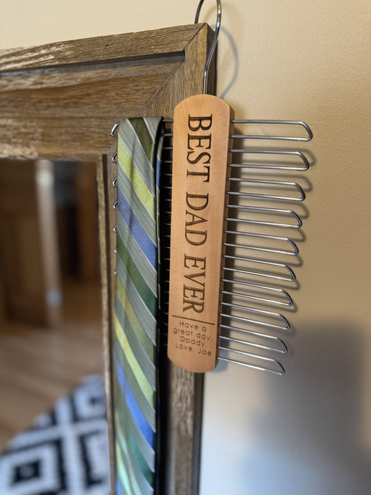 Dad tie holder