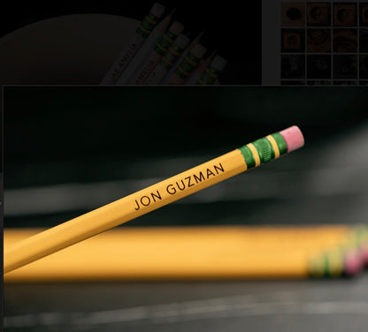 12 pack Personalized Ticonderoga Pencils