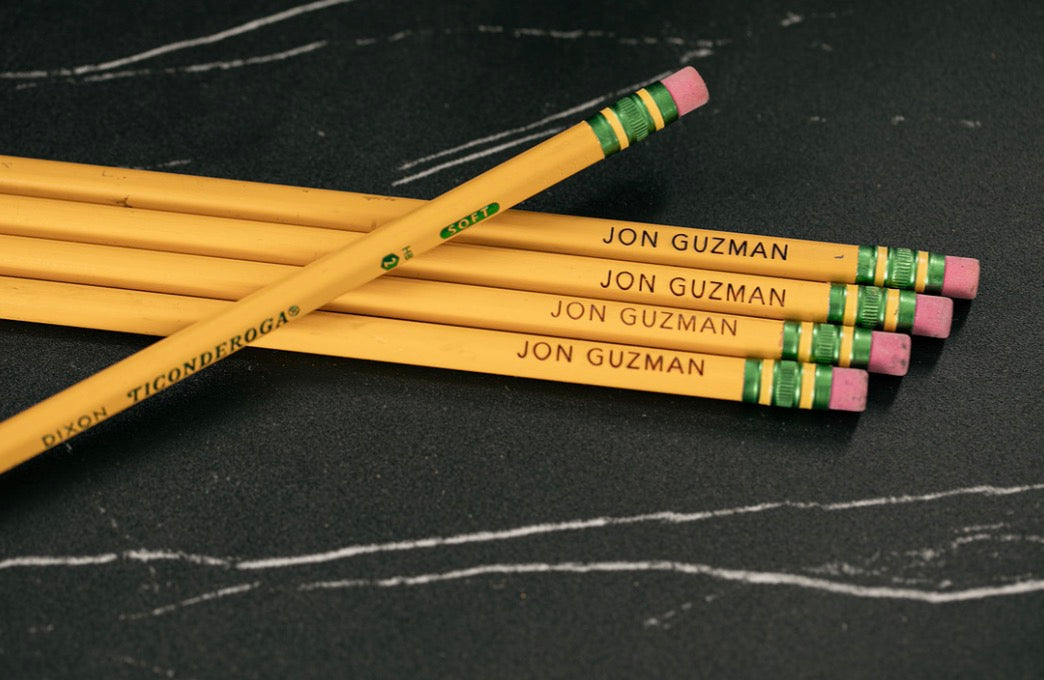 12 pack Personalized Ticonderoga Pencils