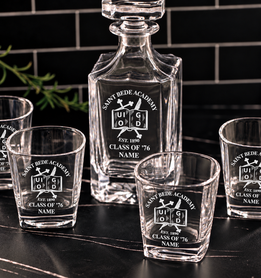 St Bede Class of '76 Decanter