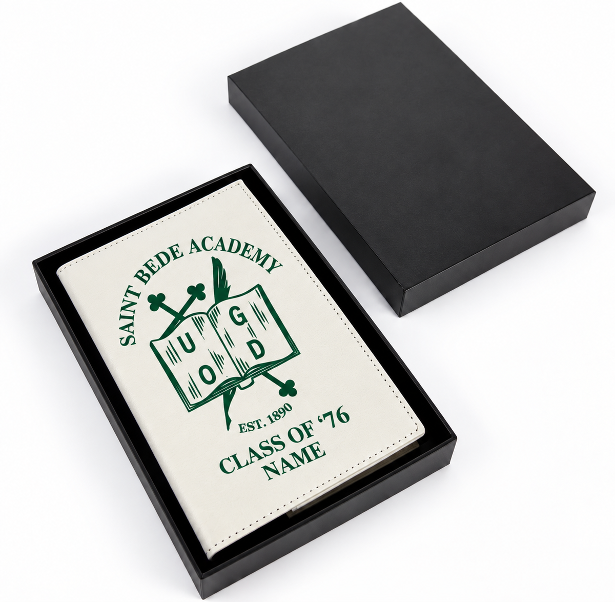 St. Bede Class of '76- Leatherette Journal