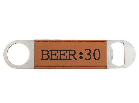 Leatherette Bottle Opener