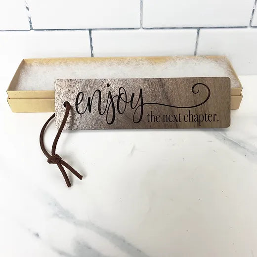 Enjoy the next chapter bookmark