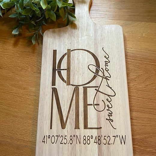 HOME Sweet Home serving board