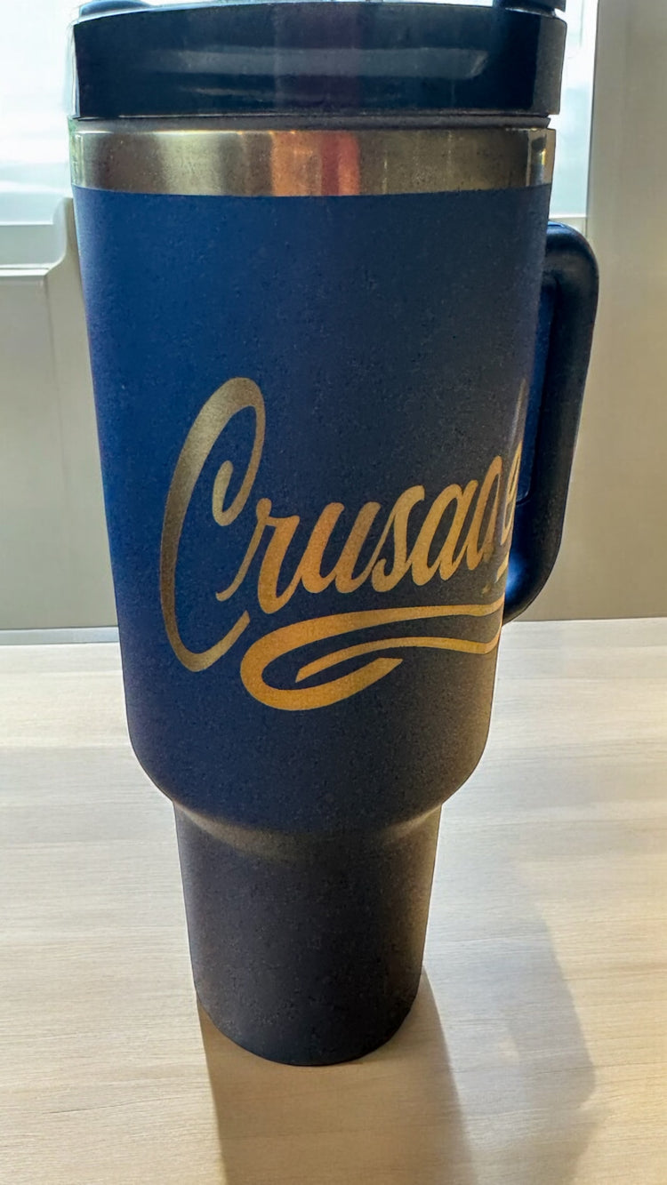 Crusaders 40 ounce tumbler