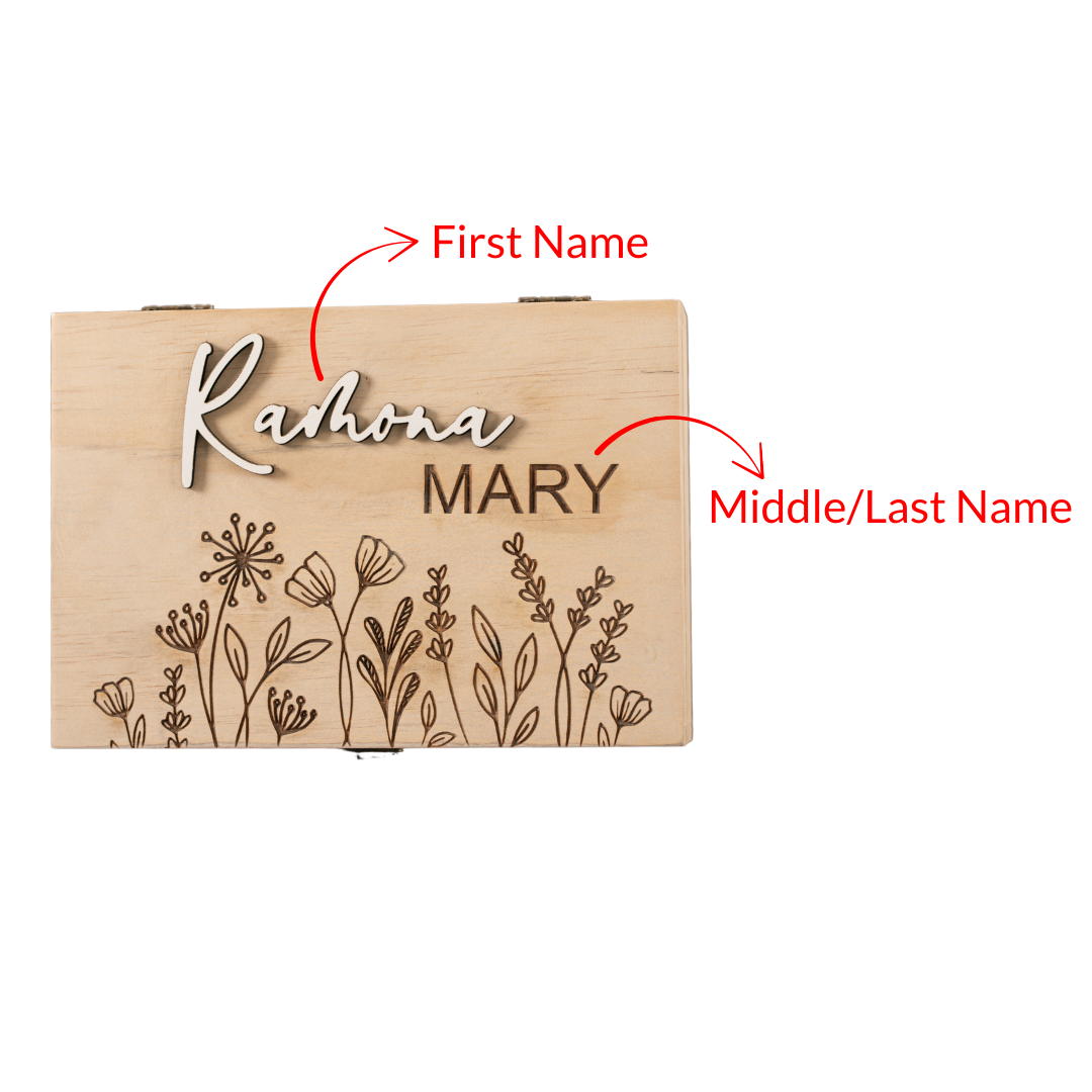 Floral Memory Box