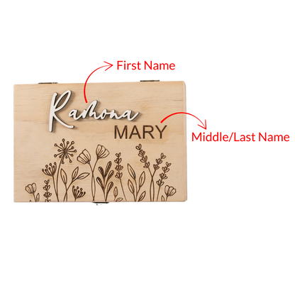 Floral Memory Box